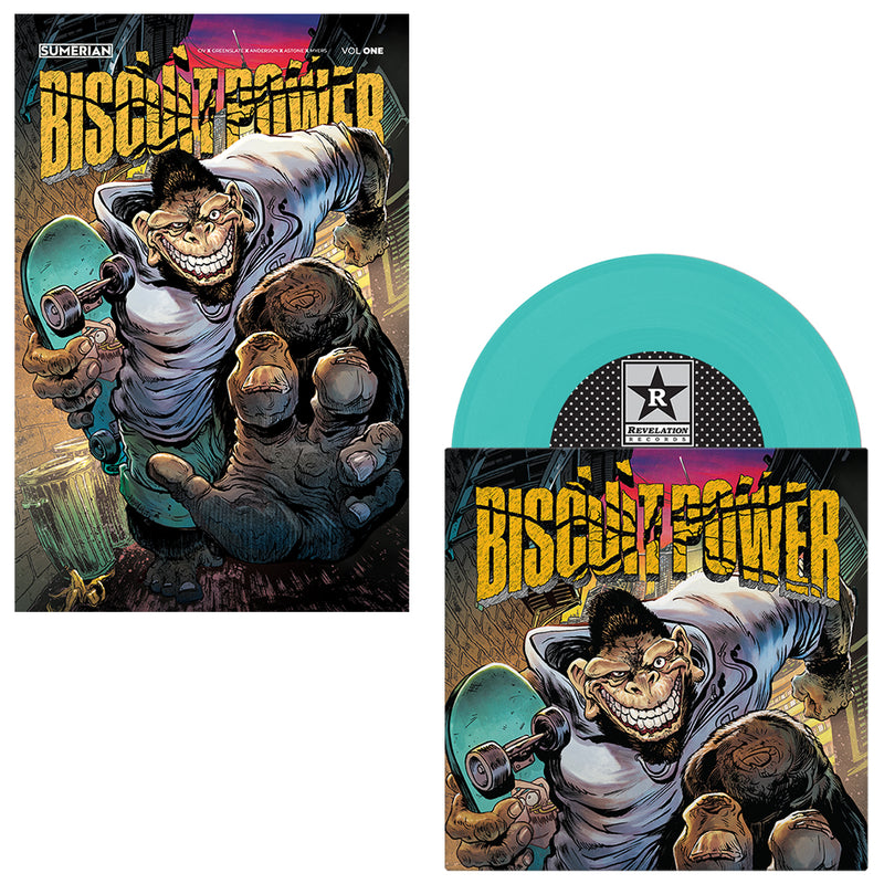 Gorilla Biscuits "Biscuit Power" - Comic Book+7"
