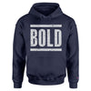 Bold "Today We Live (Navy)" -  Hooded Sweatshirt