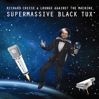 Richard Cheese "Supermassive Black Tux" Ltd. Ed. Splattered Vinyl LP