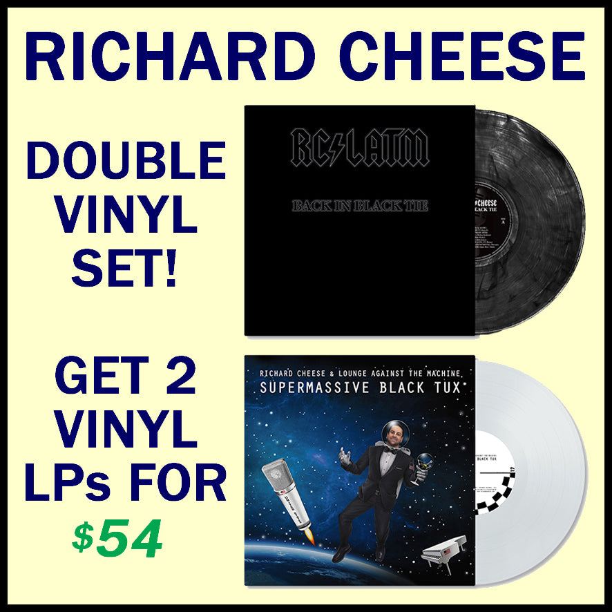 Richard Cheese "Double Vinyl Set" - Bundle
