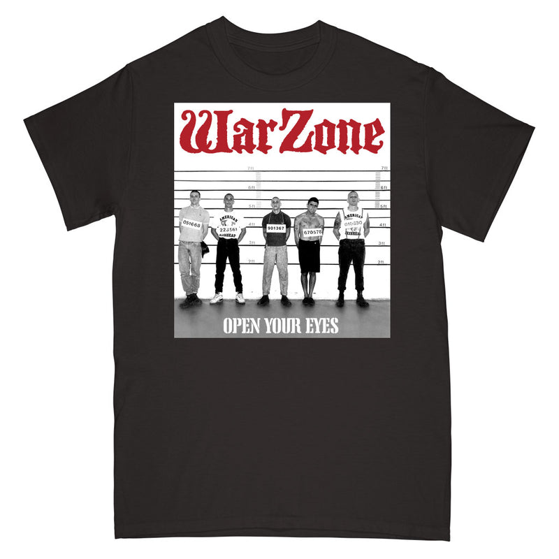 Warzone "Open Your Eyes (Black)" - T-Shirt