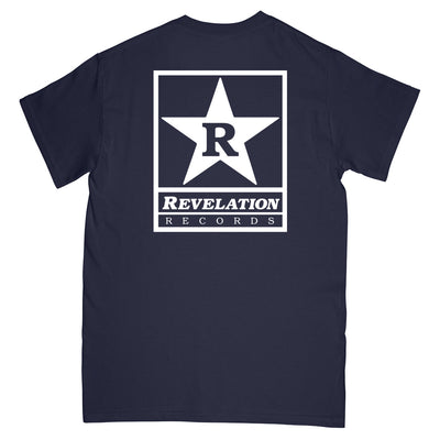 Revelation Records "Logo (Navy With White)" - T-Shirt