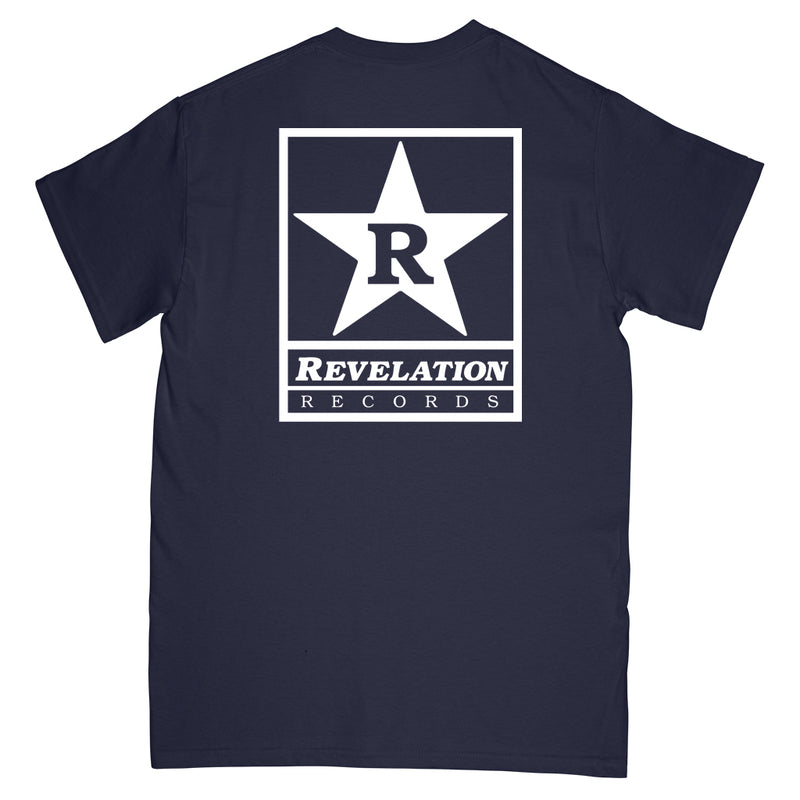 Revelation Records "Logo (Navy With White)" - T-Shirt