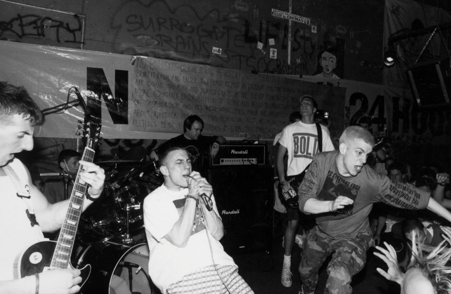 Youth Of Today Live in 1989 Photograph