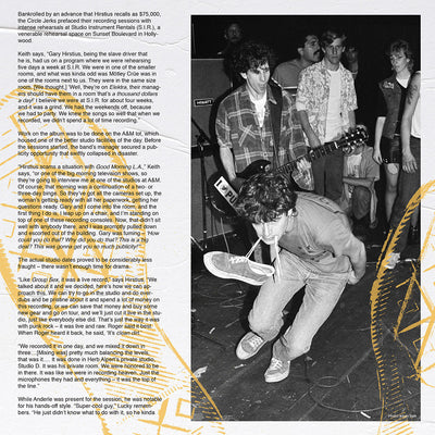 Circle Jerks "Wild In The Streets: 40th Anniversary Edition (Yellow)"