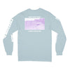 REVLS183A Constant Elevation "Freedom Beach (Powder Blue)" - Long Sleeve Back