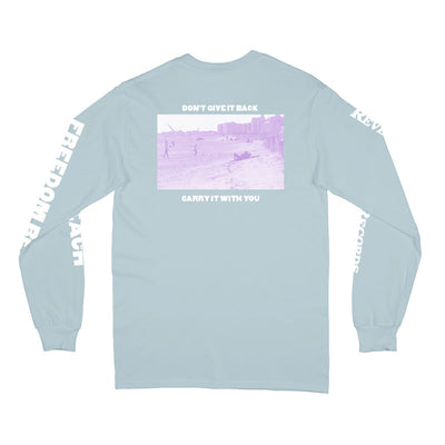 REVLS183A Constant Elevation "Freedom Beach (Powder Blue)" - Long Sleeve Back