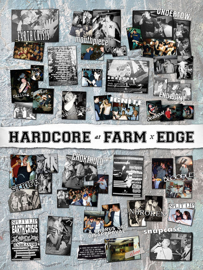 V/A "Hardcore At Farm Edge" - Poster