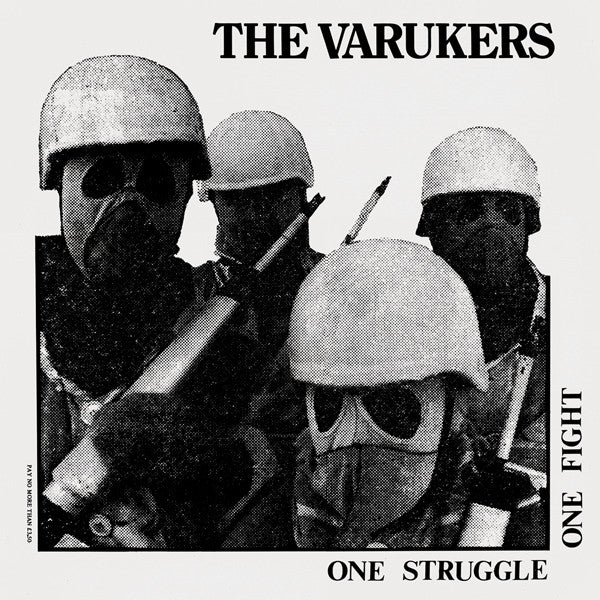 HAV1242-1 The Varukers "One Struggle One Fight" LP Album Artwork