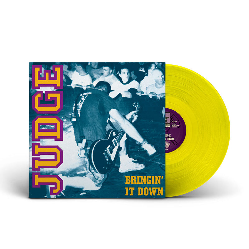 REV015  Judge "Bringin' It Down"LP/Cassette Album Artwork