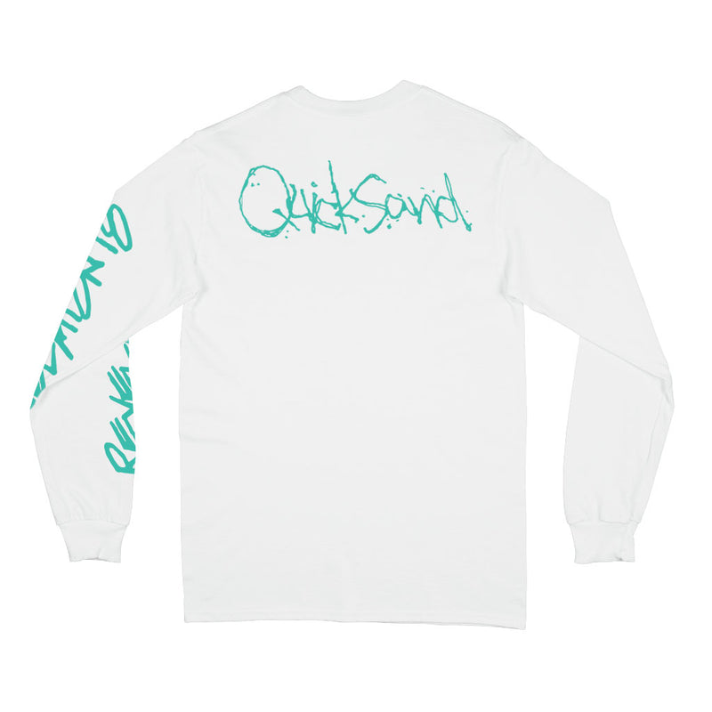 Quicksand "Revelation 18 (White)" - Long Sleeve T-Shirt