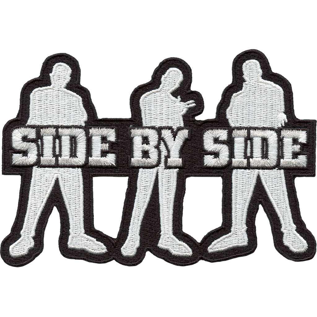 Side By Side "Logo (Die Cut)" - Embroidered Patch