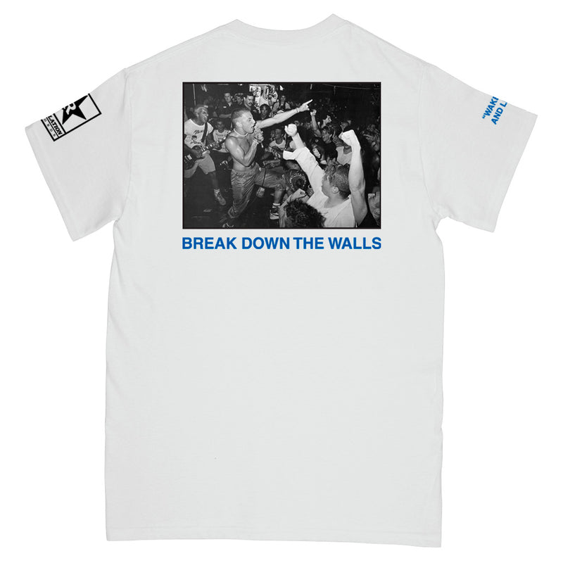 REVSS17 Youth Of Today "Break Down The Walls" - T-Shirt Front
