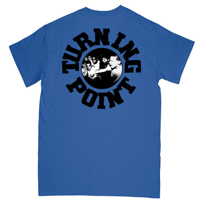 Turning Point "Block Letters (Blue)" - T-Shirt