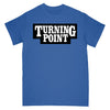 Turning Point "Block Letters (Blue)" - T-Shirt