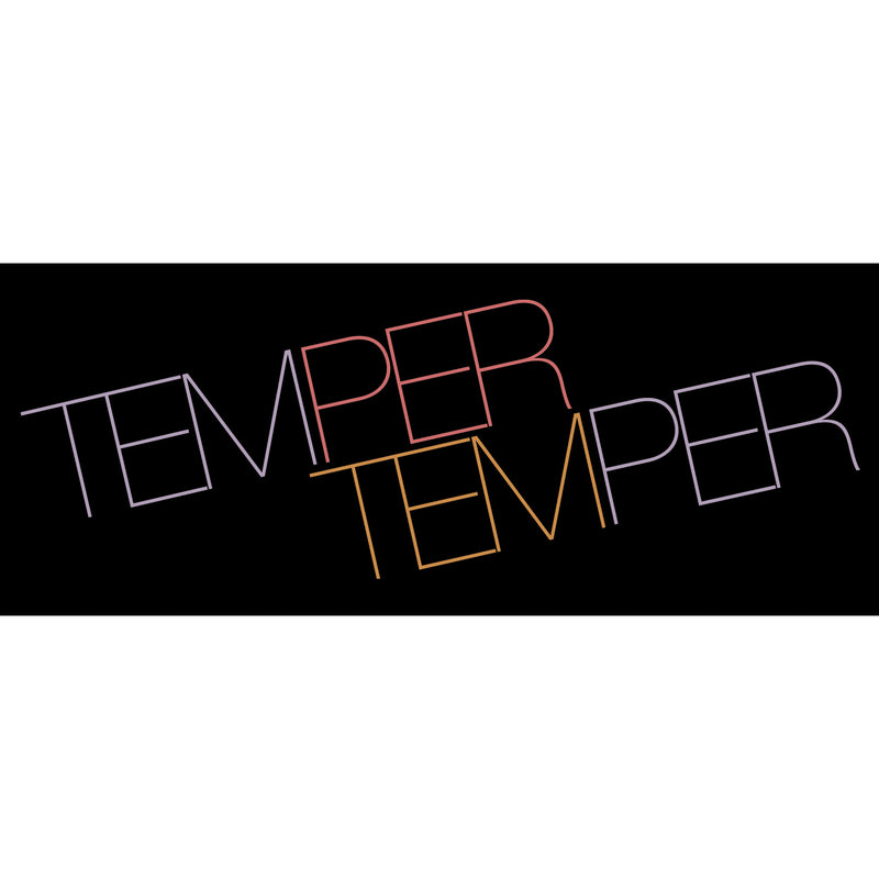 REVST127 Temper Temper "Logo" - Sticker 