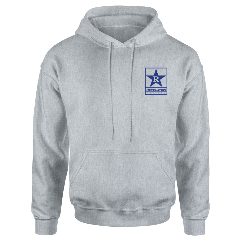 Revelation Records "Logo (Grey)" - Hooded Sweatshirt