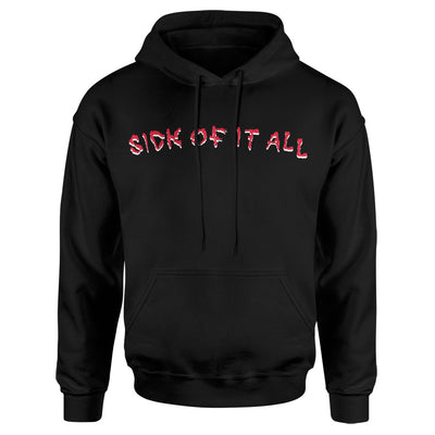 SOIAHS03 Sick Of It All "Logo" -  Hooded Sweatshirt Front