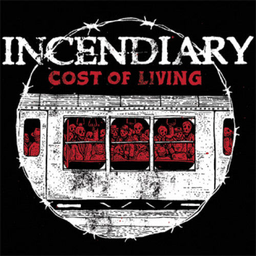 CLCR026 Incendiary "Cost Of Living" LP/CD Album Artwork