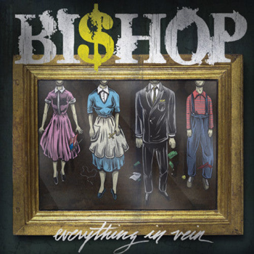 DETR018-1 Bishop "Everything In Vein" 10" Album Artwork