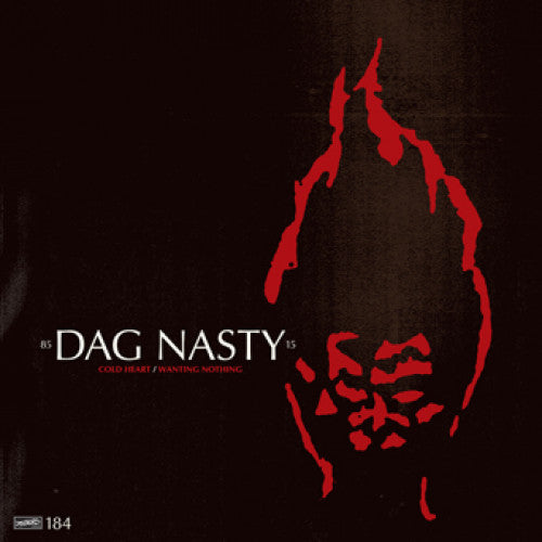 DIS184-1 Dag Nasty "Cold Heart b/w Wanting Nothing" 7" Album Artwork