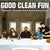 EVR123-2 Good Clean Fun "Between Christian Rock And A Hard Place" CD Album Artwork