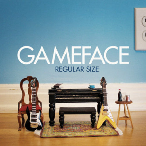 EVR289-1 Gameface "Regular Size b/w Mirrors" 7" Album Artwork