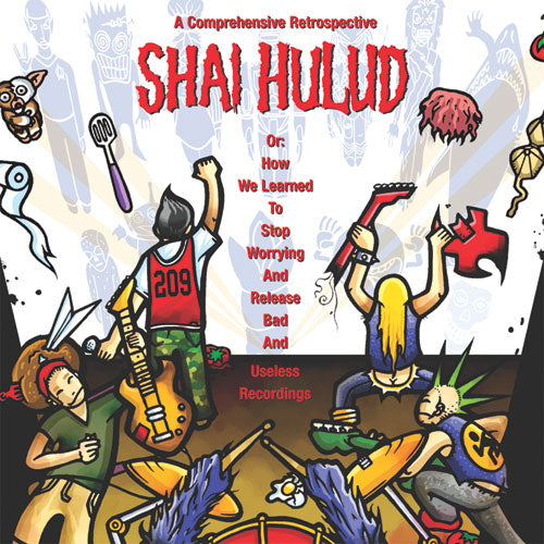 REV128-2 Shai Hulud "A Comprehensive Retrospective Or: How I Learned To Stop Worrying And Release Bad And Useless Recordings" CD Album Artwork