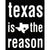 REVST51 Texas Is The Reason "Logo (Square)" - Sticker 
