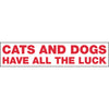 REVST912 Gorilla Biscuits "Cats And Dogs" -  Sticker