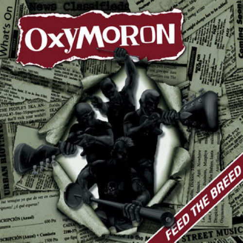 SLNR21-2 Oxymoron "Feed The Breed" CD Album Artwork