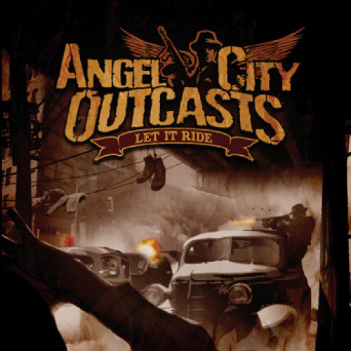 THORP56-2 Angel City Outcasts "Let It Ride" CD Album Artwork