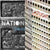 UWW004-1 Nations Afire / Lastlight "Violence/Exploding Antennae" LP Album Artwork