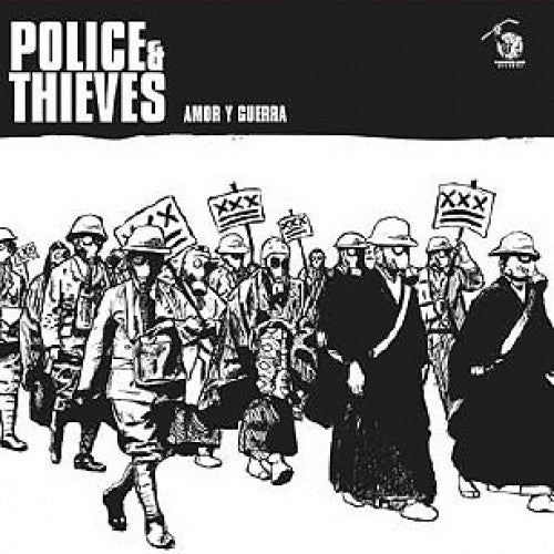 YB25-2 Police & Thieves "Amor Y Guerra" CD Album Artwork