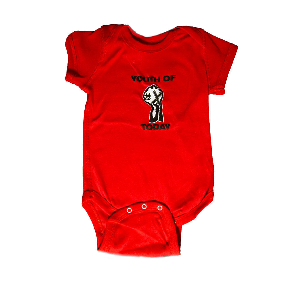 REV1Z626M Youth Of Today "Fist "Baby Onesie" - Baby Onesie